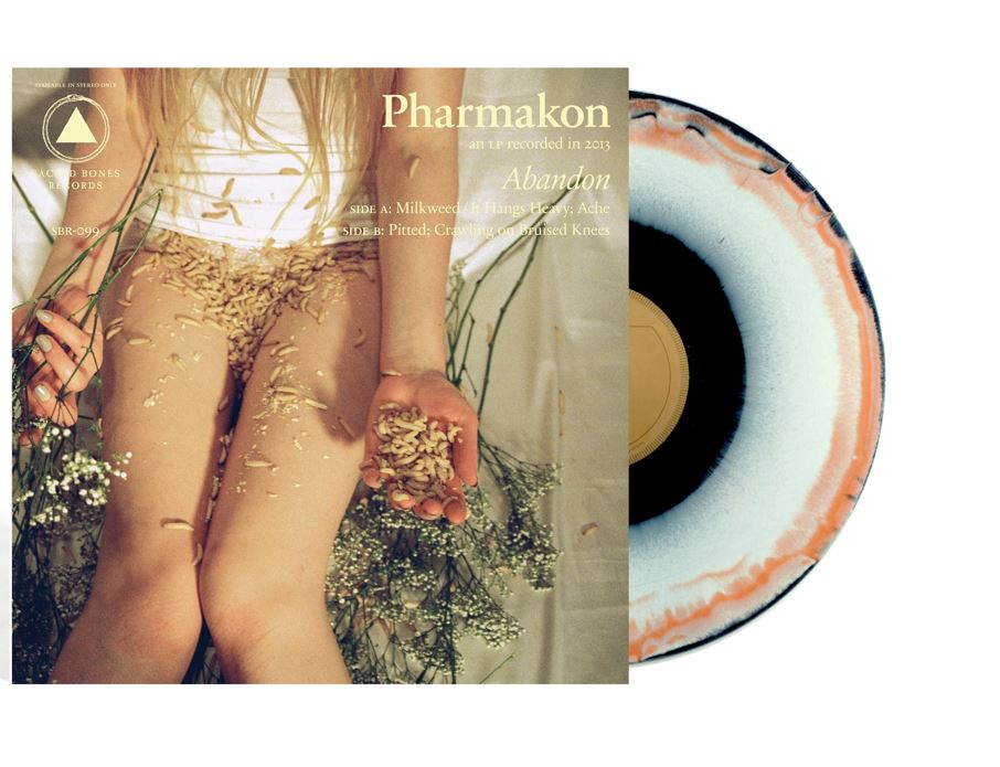PHARMAKON 'ABANDON (SB 15 YEAR EDITION)' LP - BLACK/WHITE/ORANGE/STARBURST