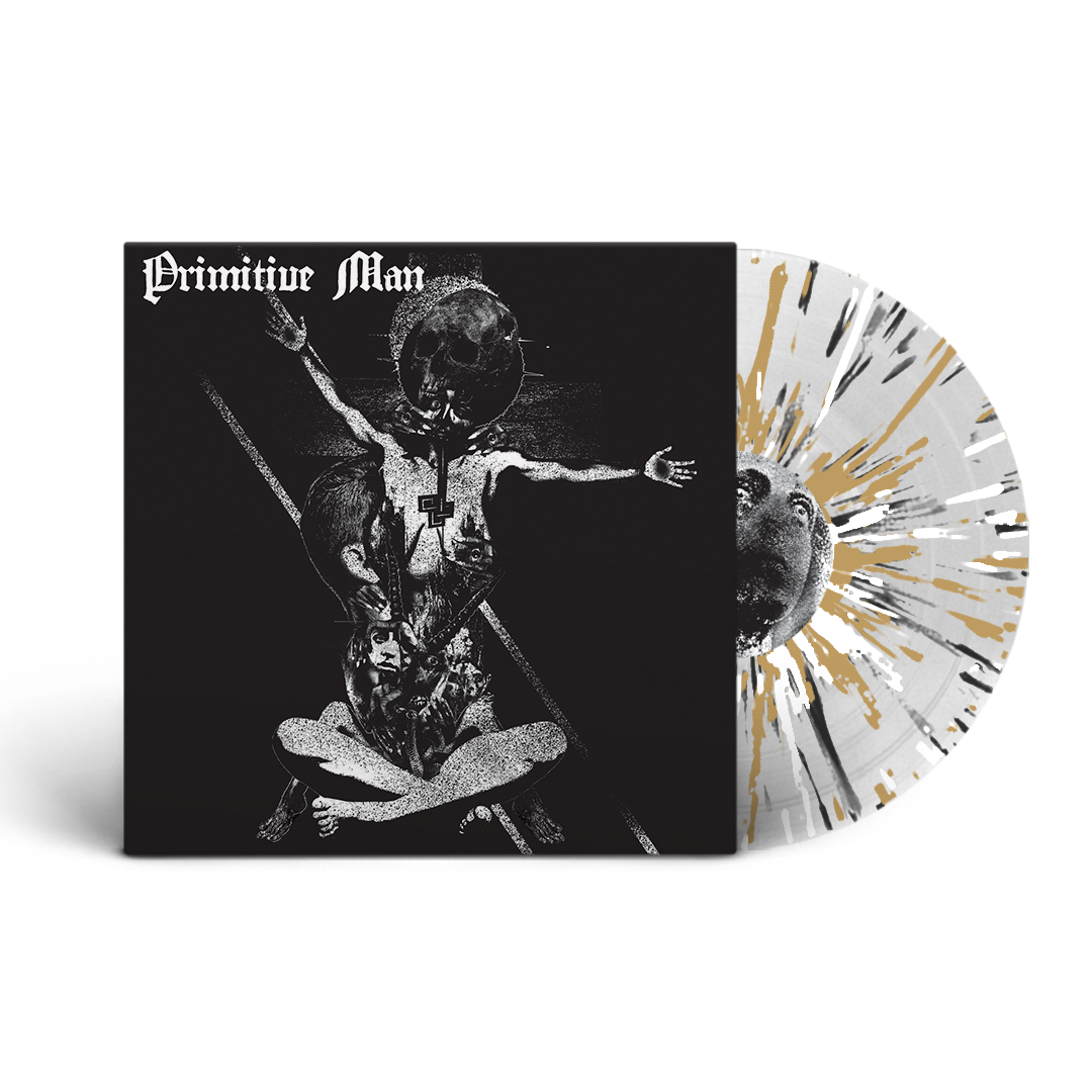 PRIMITIVE MAN 'INSURMOUNTABLE' LP - CLEAR/SPLATTER