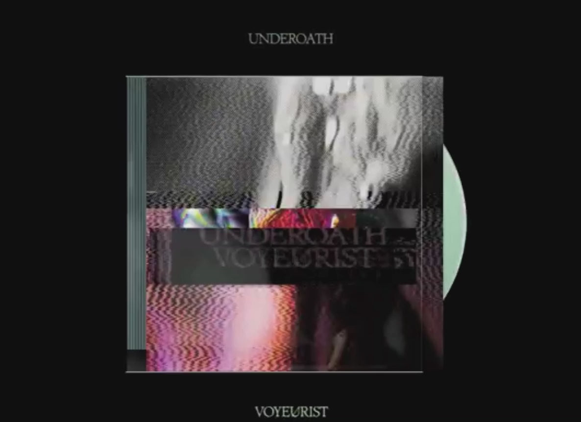 Load video: UNDEROATH ‘VOYEURIST’ LP - DELUXE - COKE BOTTLE GREEN