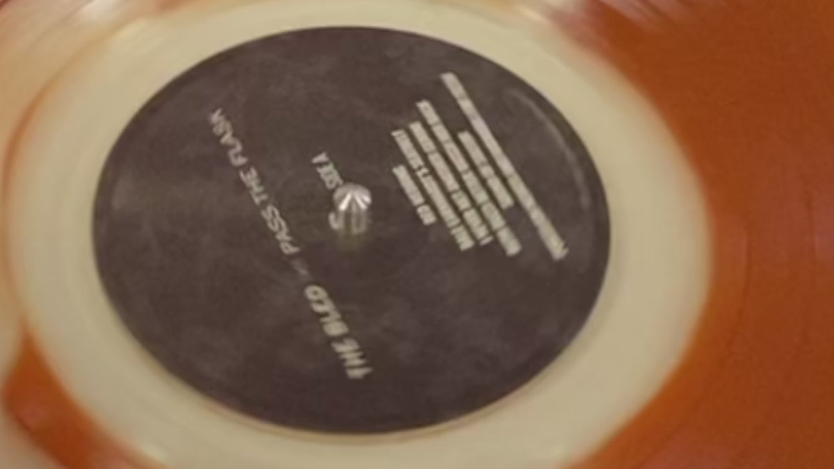 THE BLED'PASS THE FLASK' LP - EXCLUSIVE - LTD. 50 - WHISKEY LIQUID FILLED