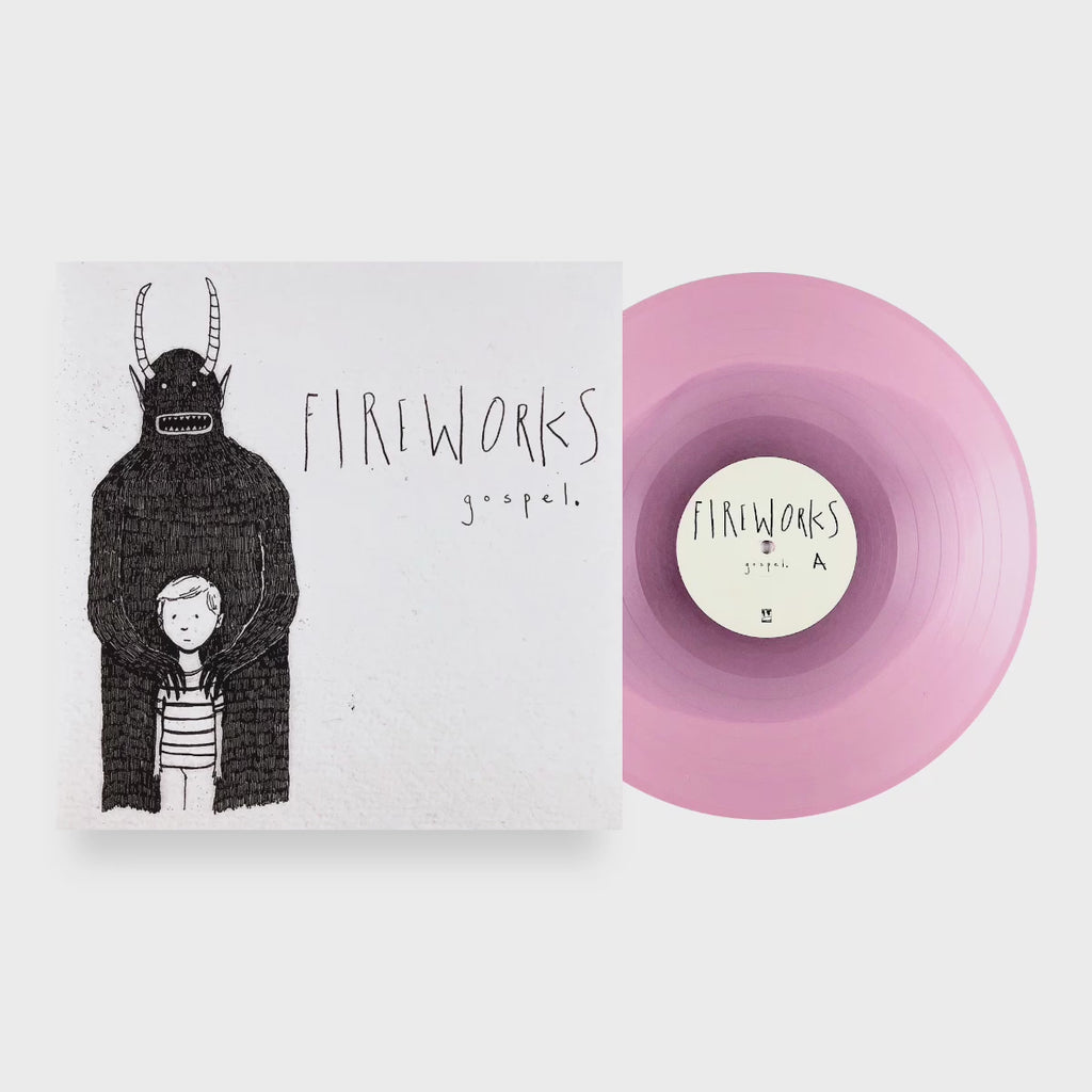 FIREWORKS'GOSPEL' LP - LTD. 300 - PINK/RED BLOB