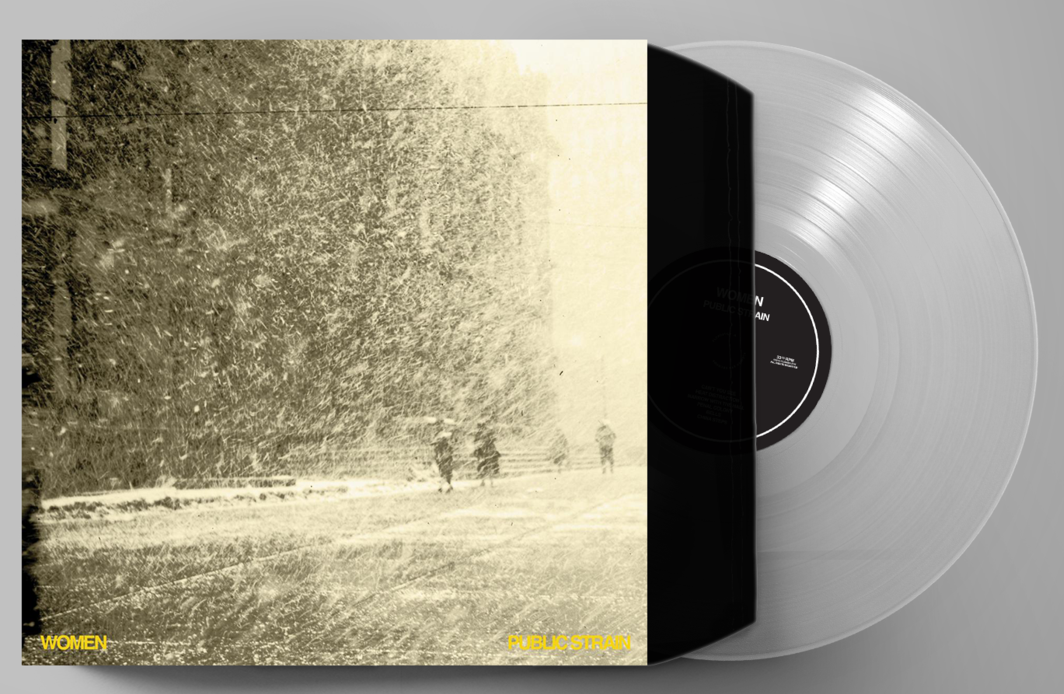 WOMEN 'PUBLIC STRAIN' LP - CLEAR