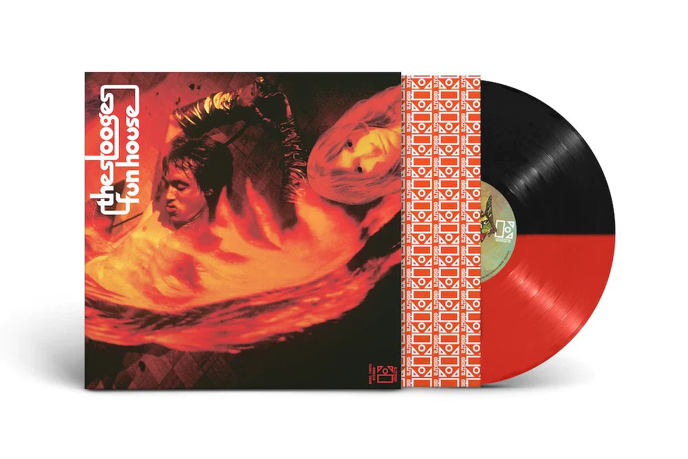 THE STOOGES 'FUN HOUSE' 2022 PRESSING LP - RED/BLACK