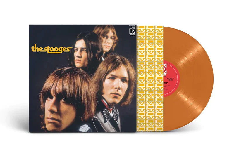 THE STOOGES 'THE STOOGES' LP - WHISKEY/GOLD/BROWN