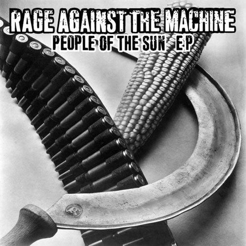 RAGE AGAINST THE MACHINE 'PEOPLE OF THE SUN' 10" EP - CLEAR