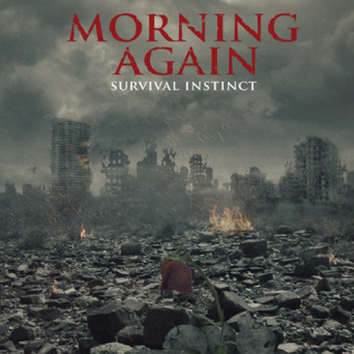 MORNING AGAIN 'SURIVAL INSTINCT' 7" EP - GREY