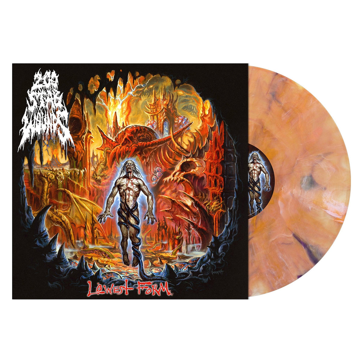 200 STAB WOUNDS 'LOWEST FORM' LP ("Rigor Mortis" Vinyl)
