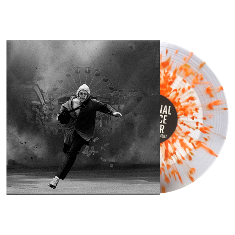 REGIONAL JUSTICE CENTER 'CRIME AND PUNISHMENT' LP - CLEAR/ORANGE/SPLATTER