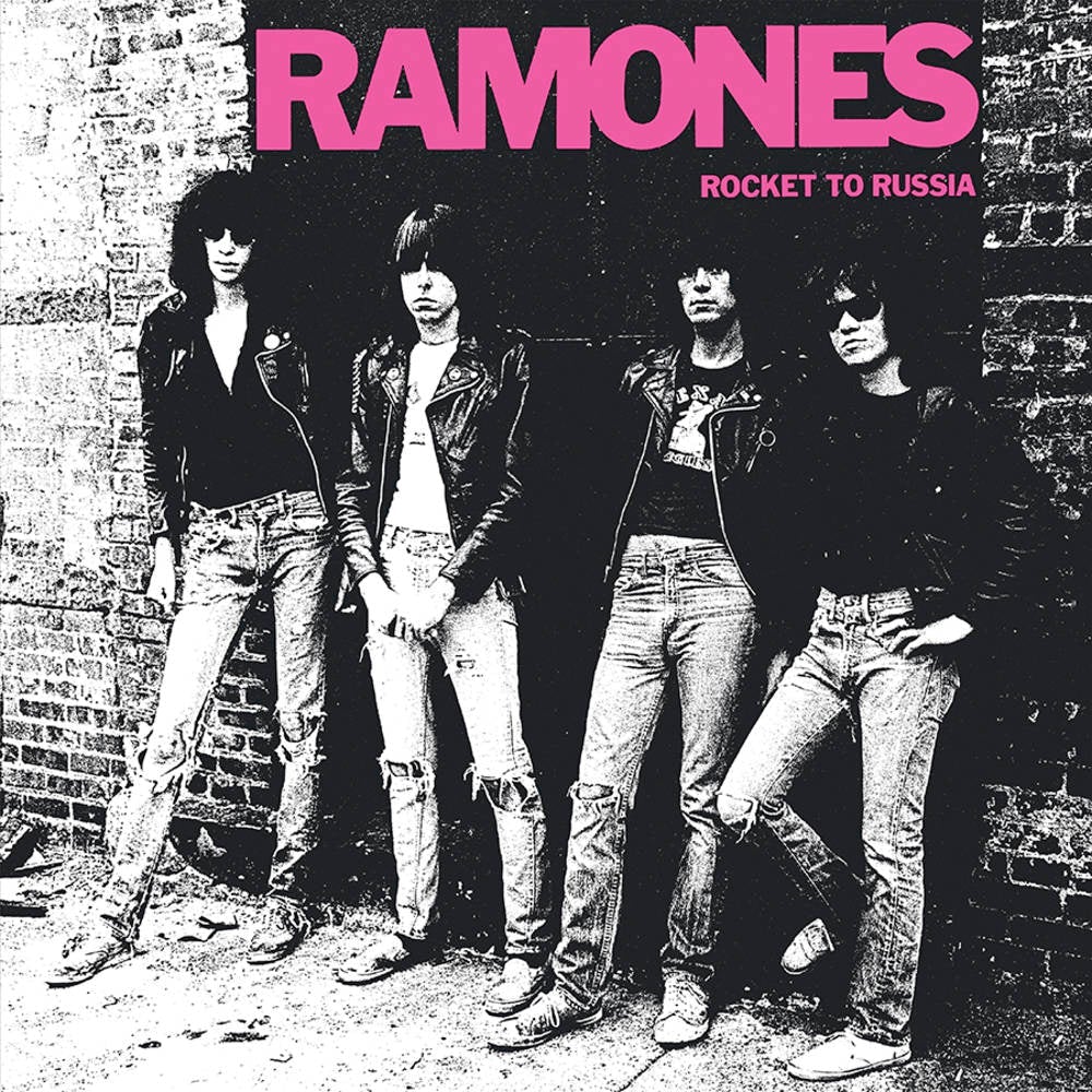 RAMONES 'ROCKET TO RUSSIA' LP - CLEAR