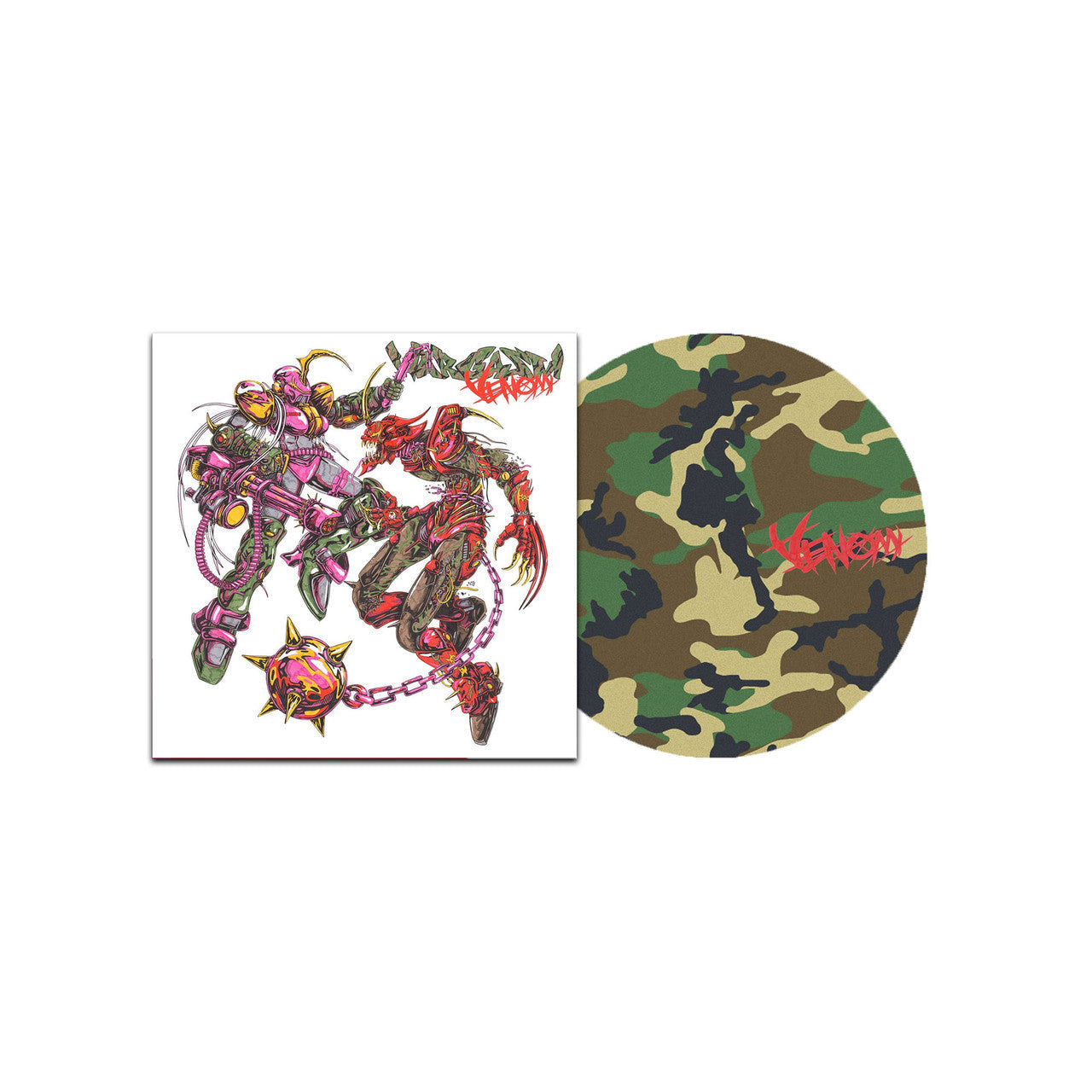 WARGASM (UK) 'VENOM' LP - CAMOUFLAGE/PICTURE DISC