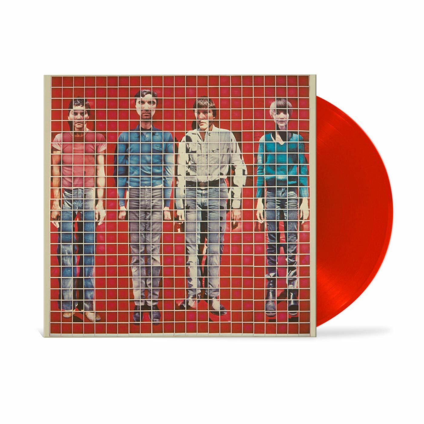 THE TALKING HEADS 'MORE SONGS ABOUT BUILDINGS AND FOOD' LP - RED