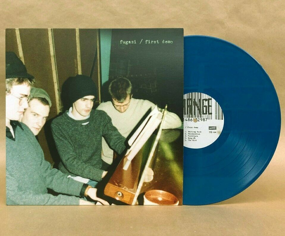 FUGAZI 'FIRST DEMO' LP - BLUE