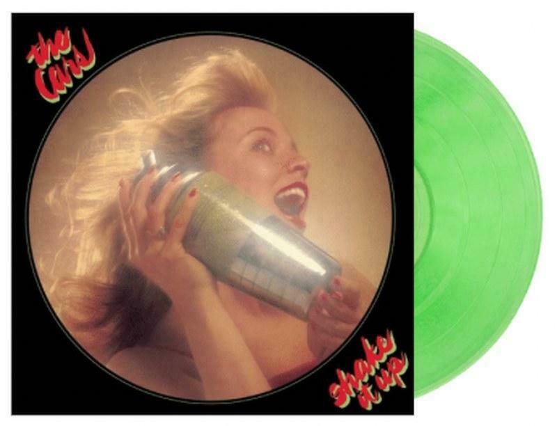 THE CARS 'SHAKE IT UP' LP - NEON GREEN