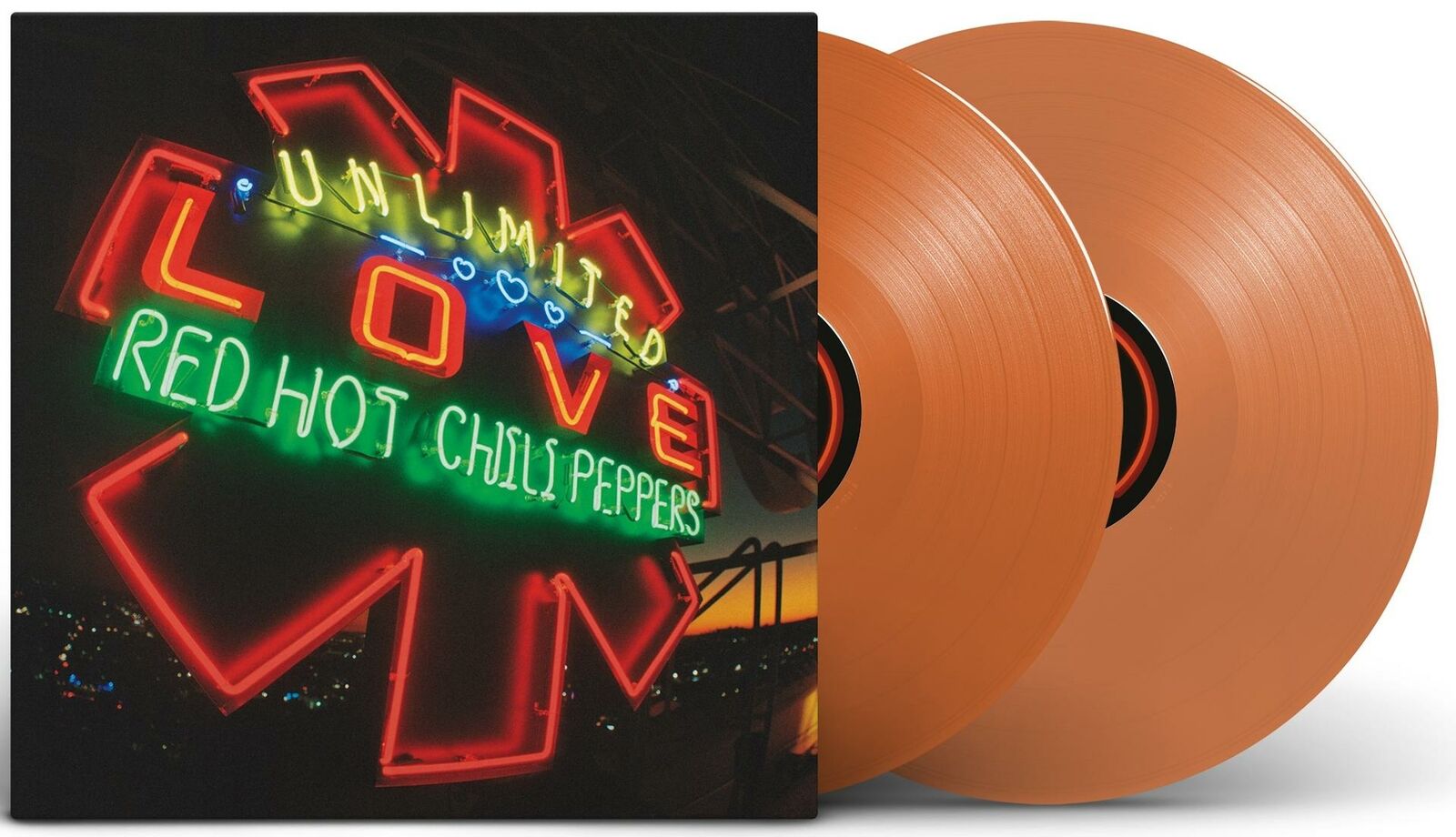 RED HOT CHILI PEPPERS 'UNLIMITED LOVE' 2LP - ORANGE