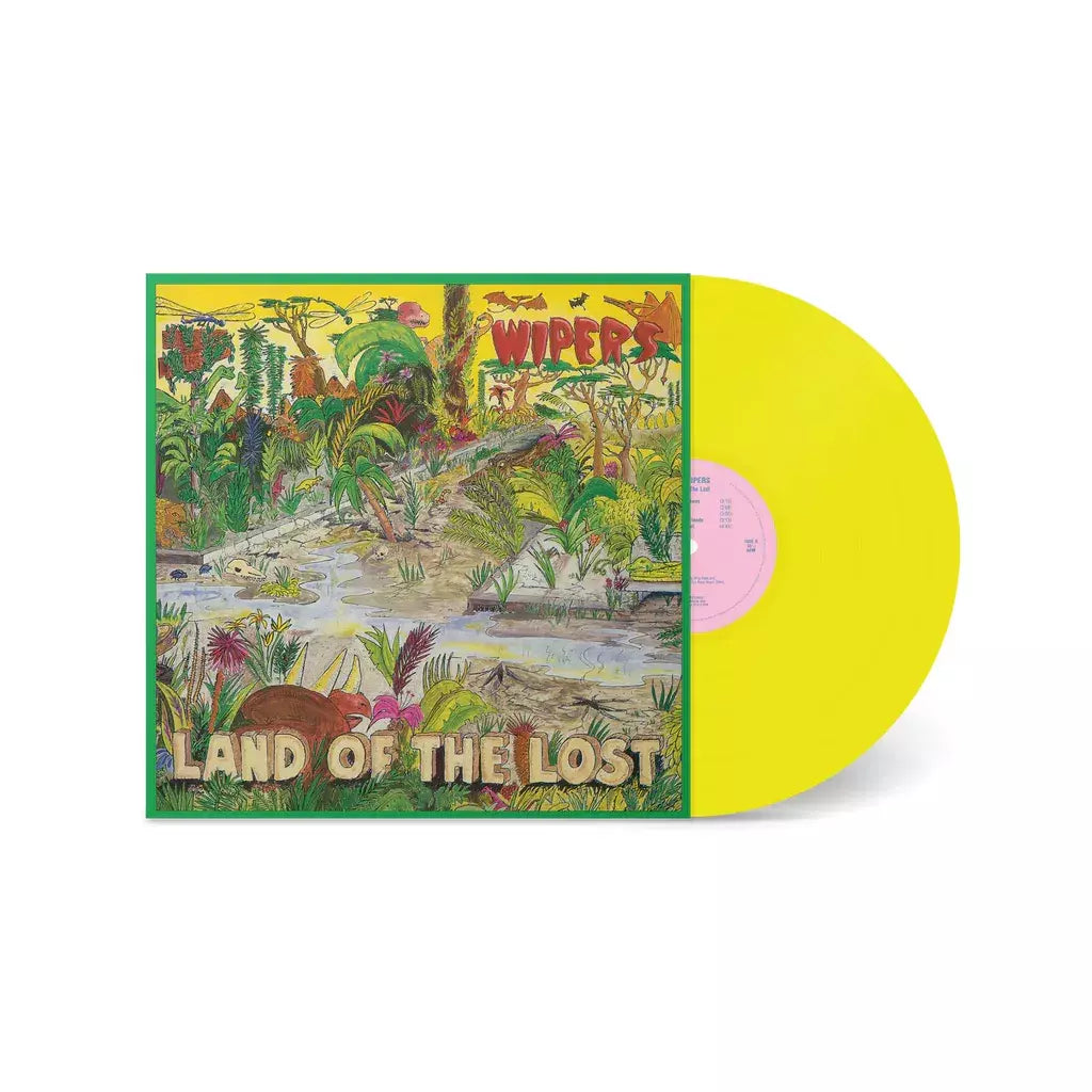 WIPERS 'LAND OF THE LOST' LP - YELLOW