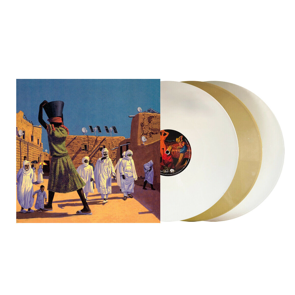 The Mars Volta 'The Bedlam In Goliath' 3LP - WHITE/GOLD