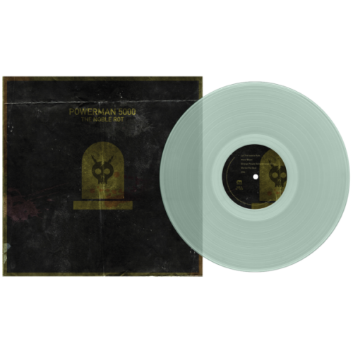 POWERMAN 5000 'THE NOBLE ROT' LP - COKE BOTTLE GREEN