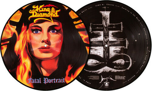 KING DIAMOND 'FATAL PORTRAIT' LP - PICTURE DISK
