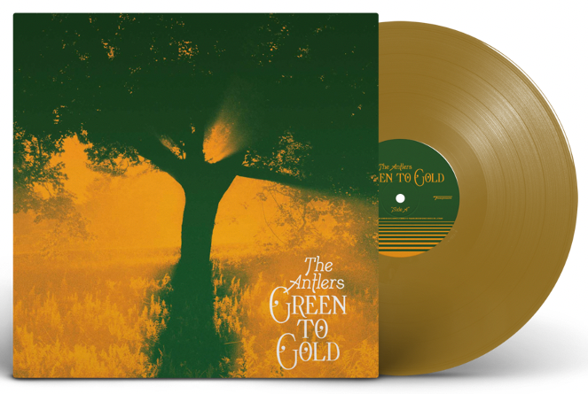 THE ANTLERS 'GREEN TO GOLD' LP - OPAQUE TAN