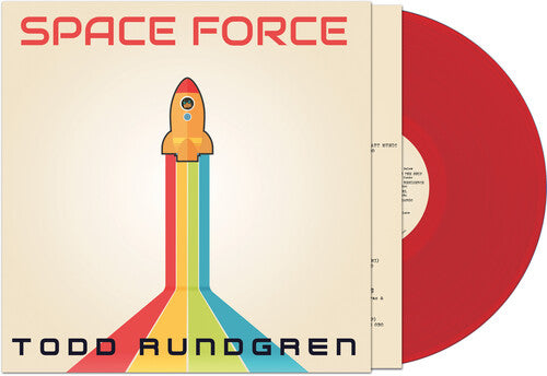 TODD RUNDGREN 'SPACE FORCE' LP - RED