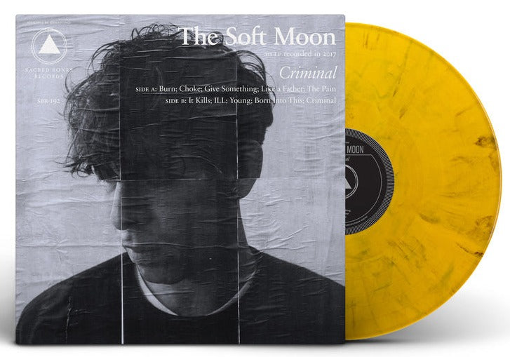 THE SOFT MOON 'CRIMINAL'SB ANNIVERSARY EDITION LP - YELLOW/BLACK/SWIRL