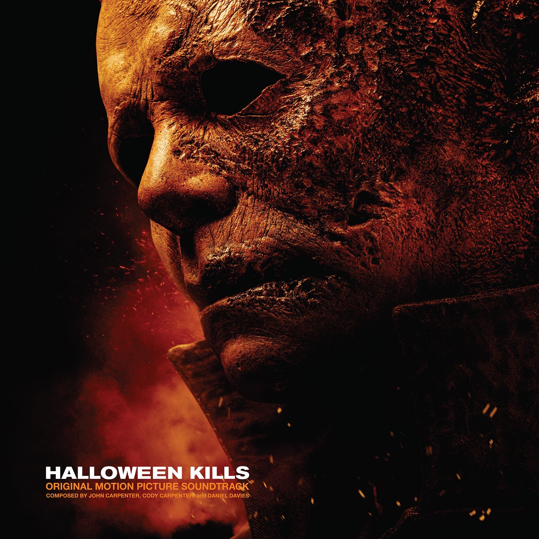 'HALLOWEEN KILLS' MOTION PICTURE SOUNDTRACK LP - EXCLUSIVE - LTD. 500 - ORANGE/BLACK/SWIRL