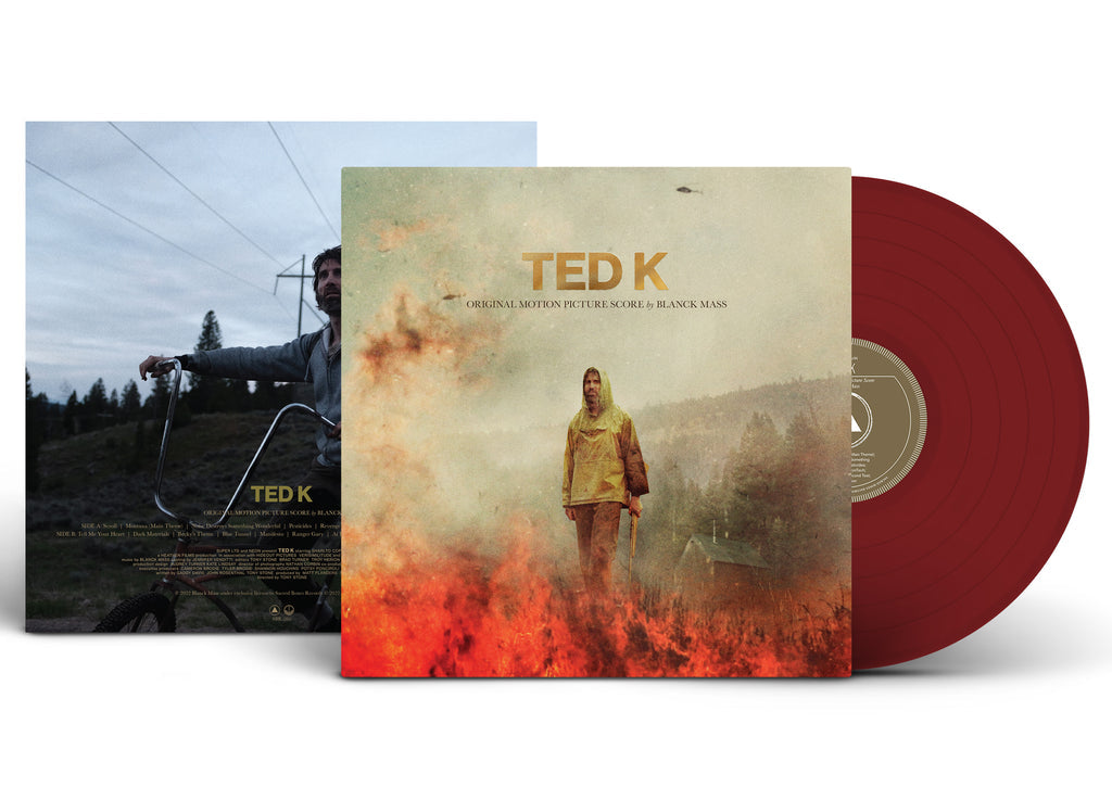 BLANCK MASS 'TED K ORIGINAL SCORE' LP - OPAQUE RED
