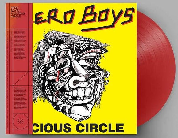 ZERO BOYS 'VICIOUS CIRCLE' LP - RED