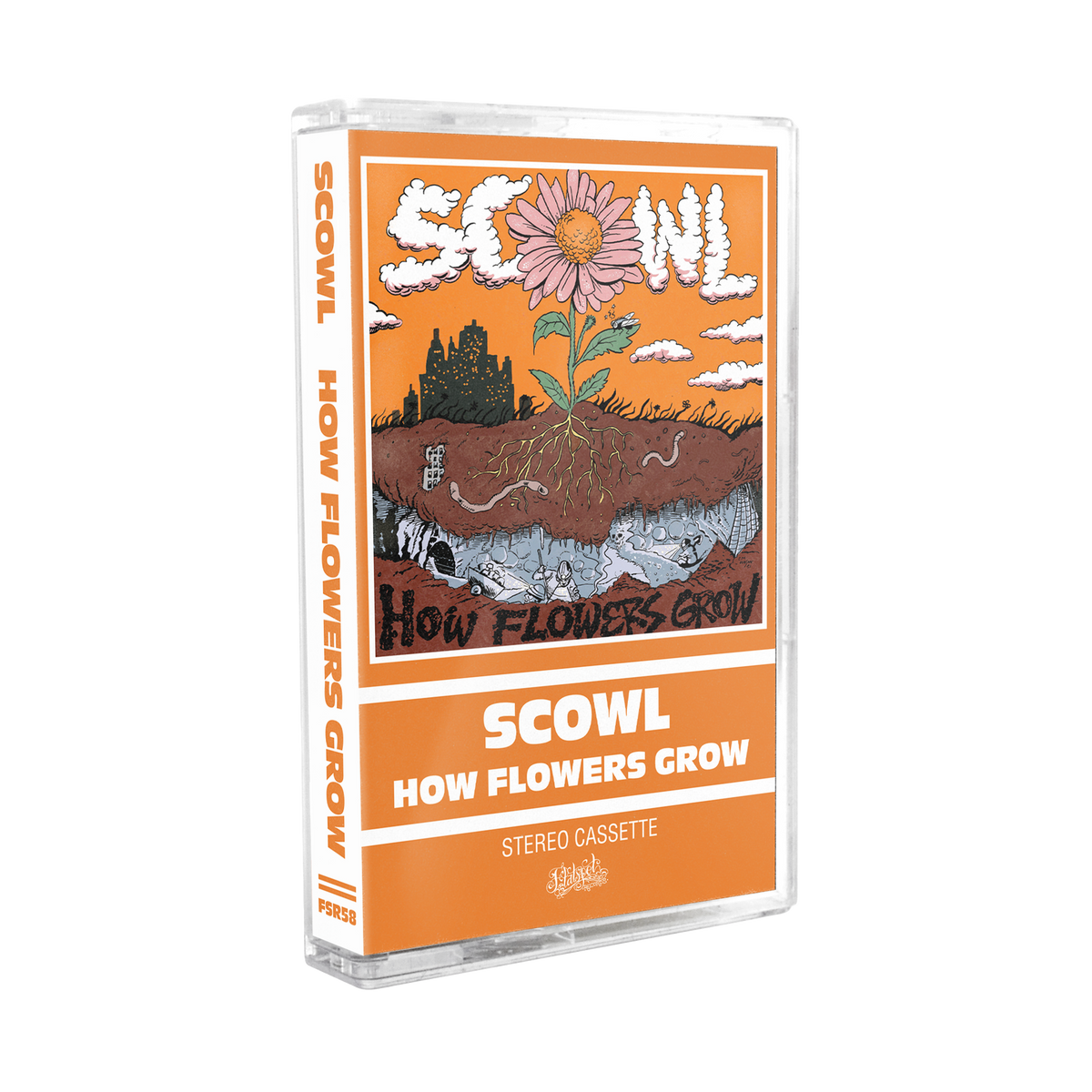 SCOWL 'HOW FLOWERS GROW' CASSETTE - YELLOW
