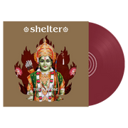 SHELTER 'THE PURPOSE, THE PASSION' LP - OXBLOOD