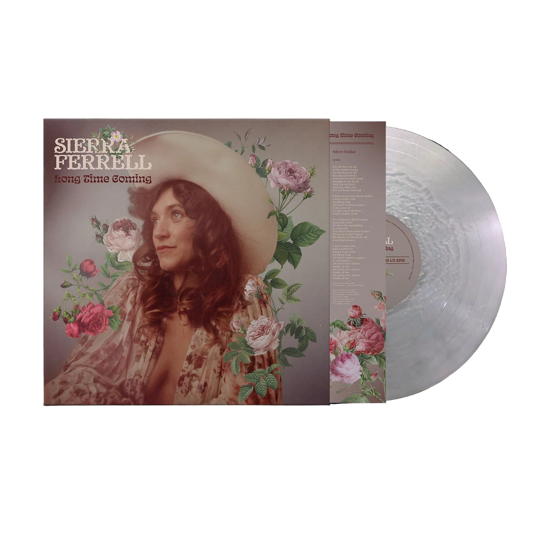 Sierra Ferrell Long Time Coming LP Silver Dollar Vinyl