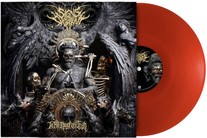 SIGNS OF THE SWARM 'TO RID MYSELF OF TRUTH' LP - TRANSLUCENT RUBY