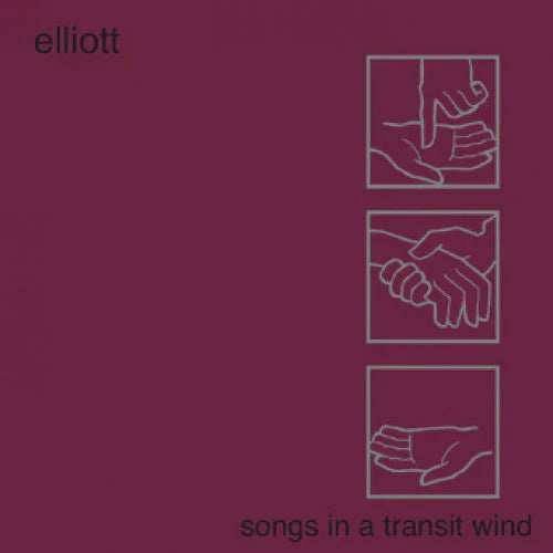 ELLIOTT 'SONGS IN A TRANSIT WIND' LP - GREY