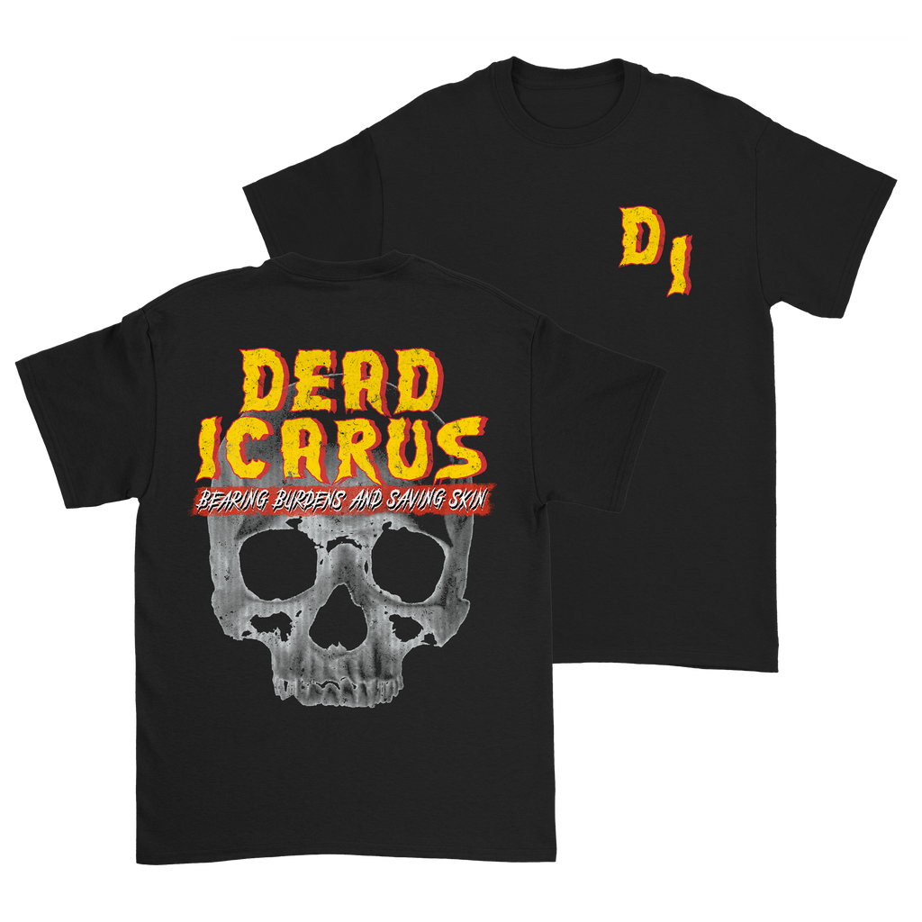 DEAD ICARUS SKULL LOGO T-SHIRT