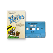 MF DOOM 'METAL FINGERS PRESENTS: SPECIAL HERBS VOL. 7 & 8' CASSETTE - SKY BLUE