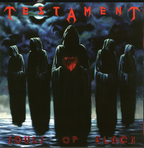 TESTAMENT 'SOULS OF BLACK' LP - RED/BLACK/SPLATTER