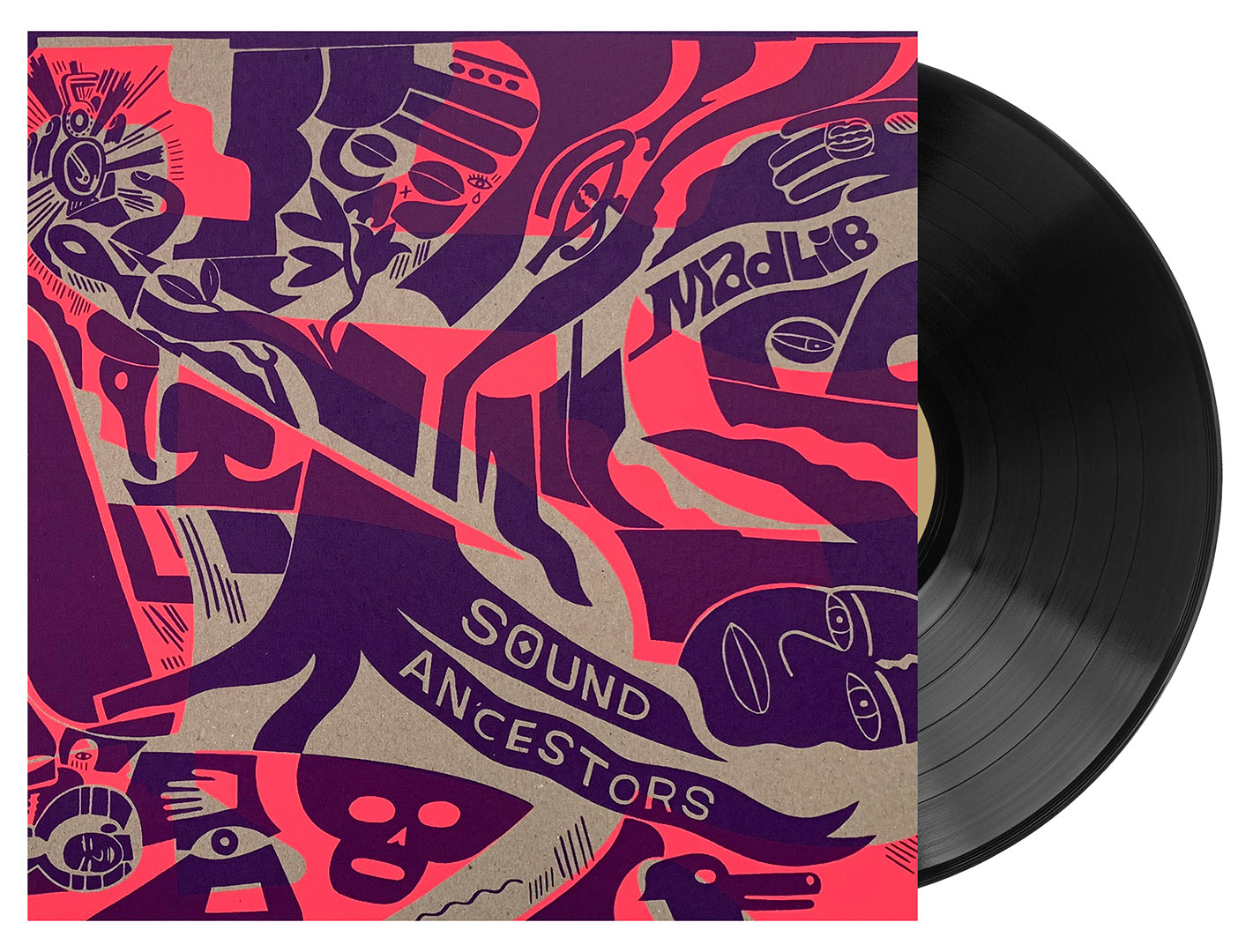 MADLIB & KIERAN HEBDEN 'SOUND ANCESTORS' LP - JAGEL
