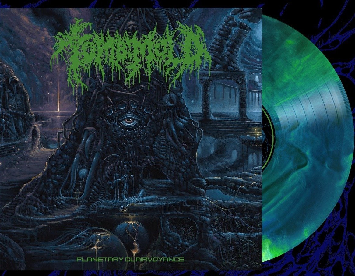 TOMB MOLD 'PLANETARY CLAIRVOYANCE' LP - CLOUDY ROYAL BLUE