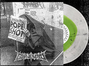 GRAVESEND 'METHODS OF HUMAN DISPOSAL' LP - NEON GREEN/ULTRA CLEAR/BLACK SMOKE