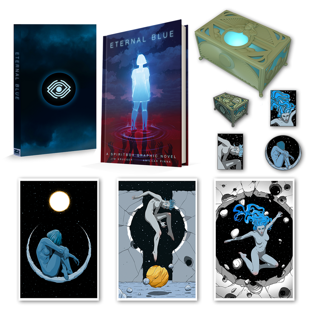 SPIRITBOX: ETERNAL BLUE DELUXE EDITION WITH FUNCTIONING SPIRITBOX BUNDLE