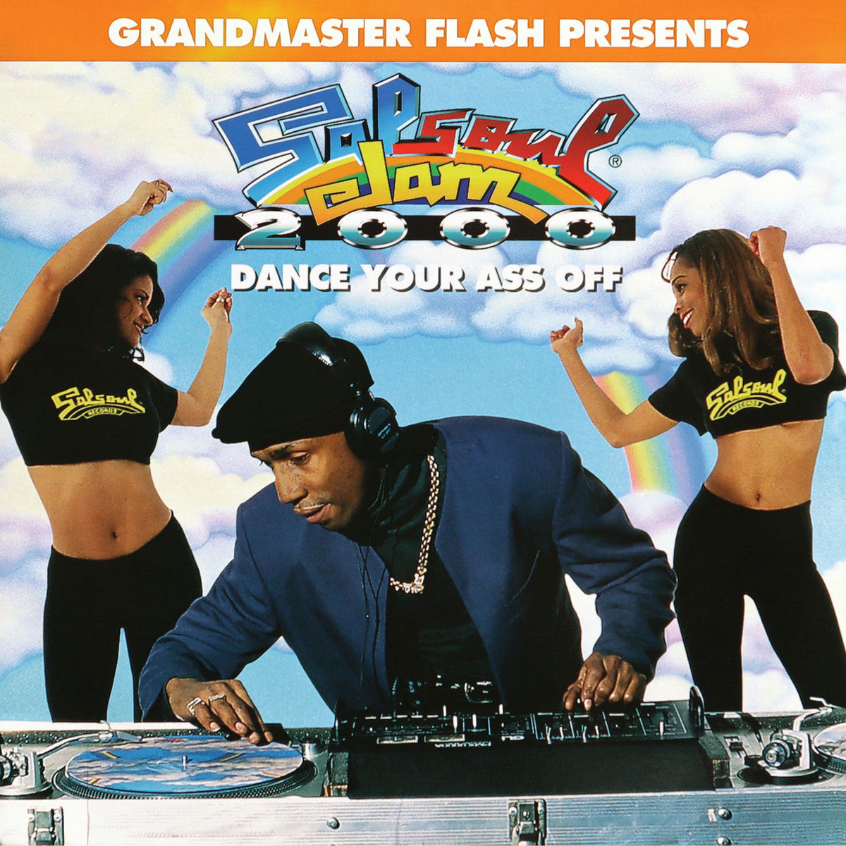 GRANDMASTER FLASH 'GRANDMASTER FLASH PRESENTS: SALSOUL JAM 2000'  25TH ANNIVERSARY 2LP