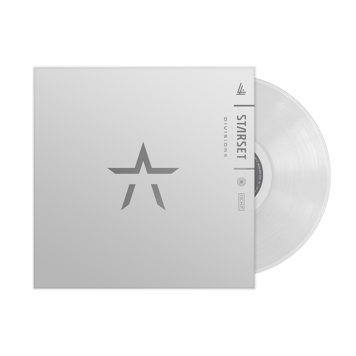 STARSET 'DIVISIONS' LP - CLEAR