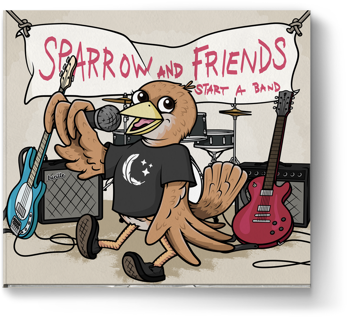 SPARROW SLEEPS - SPARROW AND FRIENDS START A BAND! LP