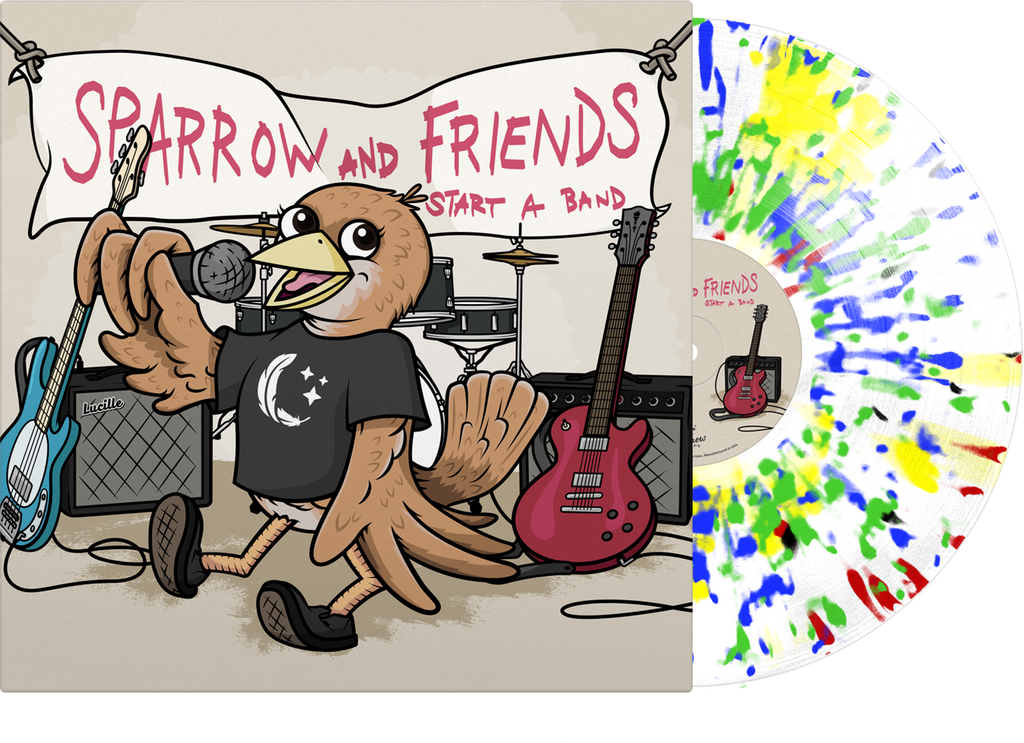 SPARROW SLEEPS - SPARROW AND FRIENDS START A BAND! LP