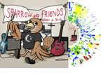 SPARROW SLEEPS - SPARROW AND FRIENDS START A BAND! LP