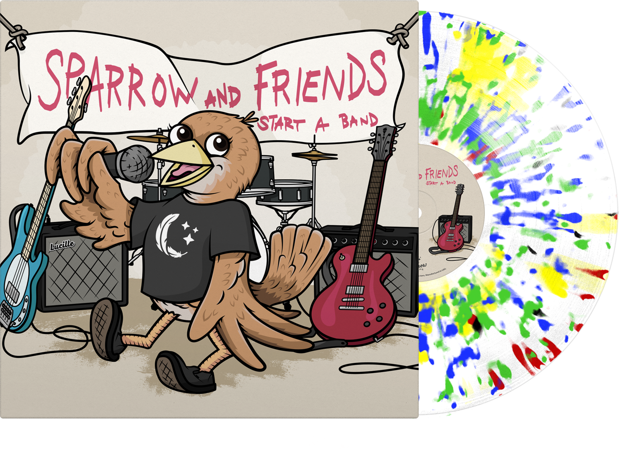 Sparrow Sleeps - Sparrow and Friends Start A Band! Vinyl