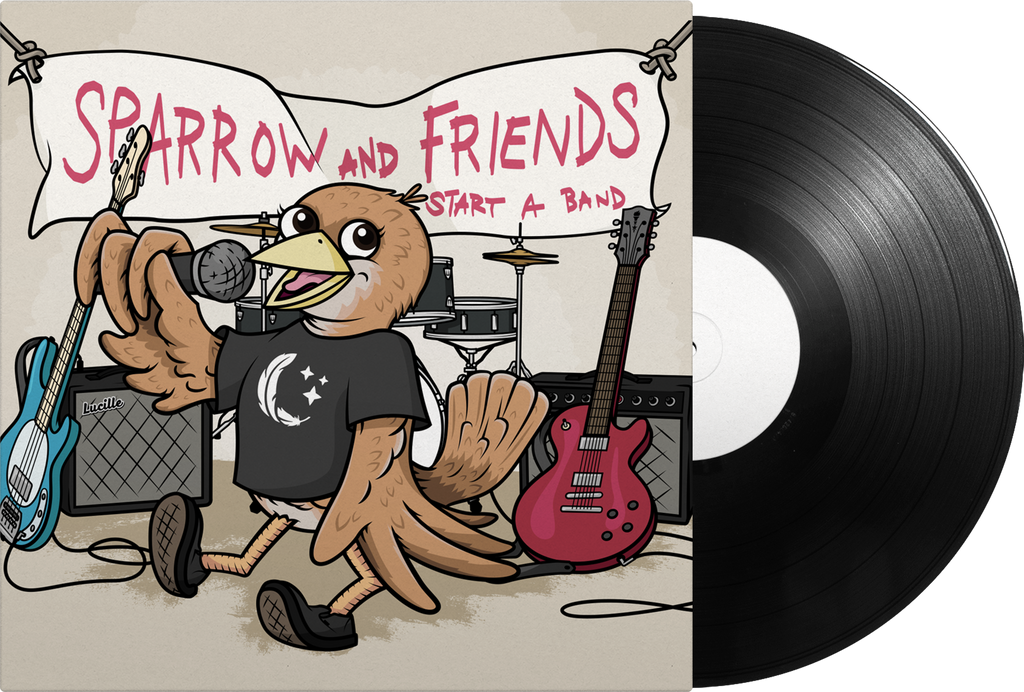 SPARROW SLEEPS - SPARROW AND FRIENDS START A BAND! LP