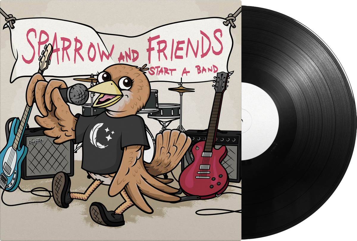 SPARROW SLEEPS - SPARROW AND FRIENDS START A BAND! LP
