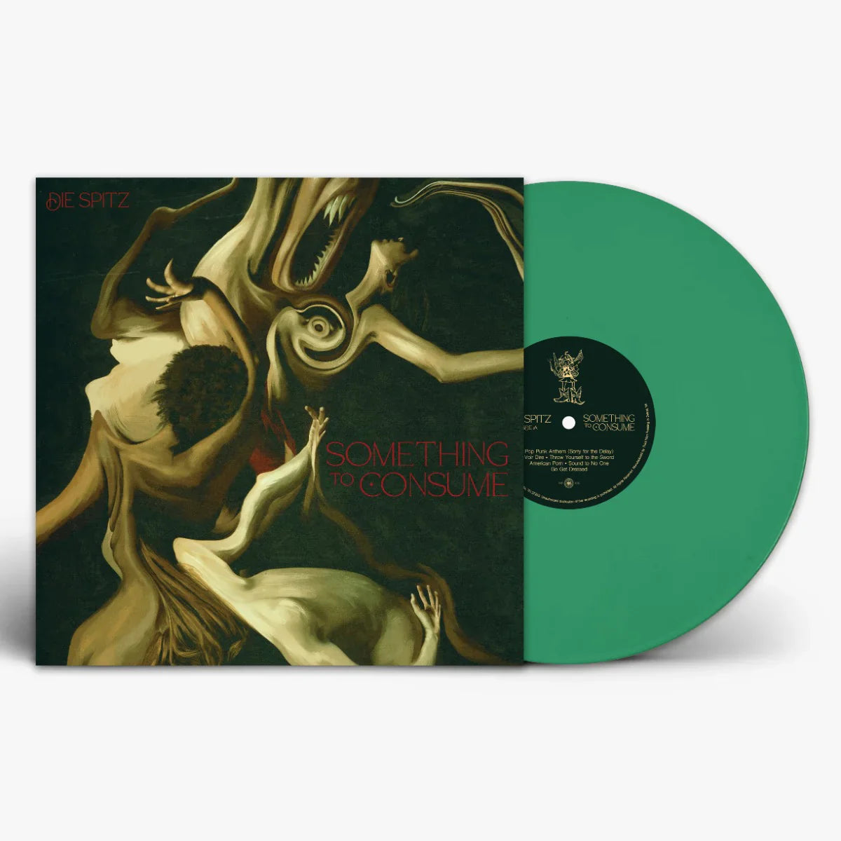 DIE SPITZ 'SOMETHING TO CONSUME' LP - OPAQUE GREEN