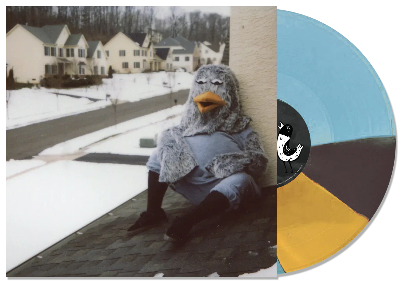 THE WONDER YEARS 'SUBURBIA I'VE GIVEN YOU ALL AND NOW I'M NOTHING' LP - EXCLUSIVE - LTD. 500 - BLUE/ORANGE/BLACK TWISTER